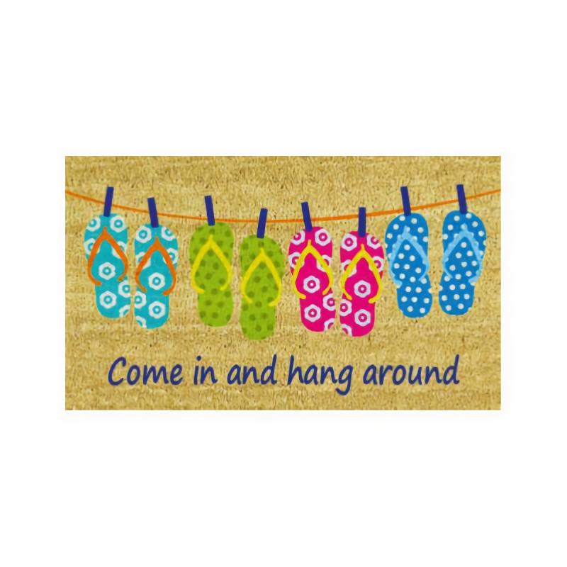 Coir Doormats |   Flip-Flop Fun Doormat Coir Doormats Coir Doormats