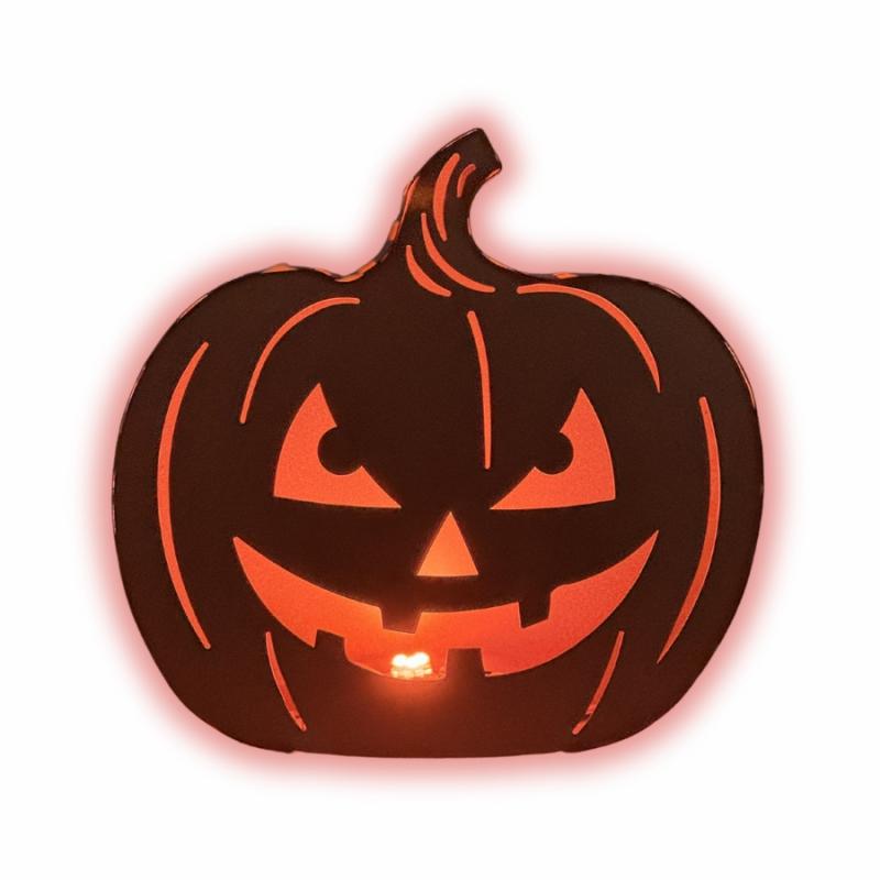 Halloween Decor |   7" Light Up Jack-O’-Lantern Halloween Decor Halloween Decor